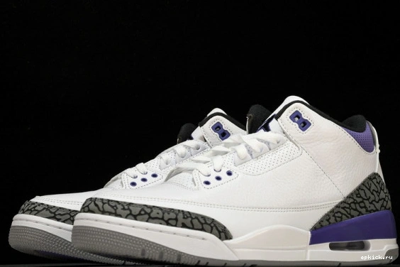 Cheap EP CT8532-105 Iris Dark Jordan CT8532-105 Retro 3 0111